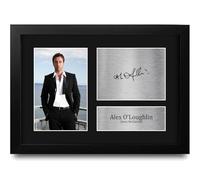 HWC Trading Alex O'Loughlin Hawaii Five-0 Harry Morgan Gifts Printed Signed Autograph Picture for TV Show Fans - A4 Framed