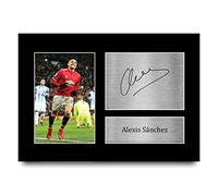 HWC Trading Alexis Sanchez Gift Signed A4 Printed Autograph Gifts Print Photo Picture Display