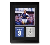 HWC Trading Ally McCoist Rangers Gifts Printed Signed Autograph Picture for Football Fans and Supporters - A4 Portrait Framed
