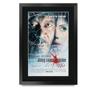 HWC Trading Along Came a Spider (2001) Morgan Freeman Gifts Printed Poster Signed Autograph Picture for Movie Memorabilia Fans - A3 Framed