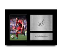 HWC Trading Andy Robertson Gifts Signed A4 Printed Autograph Gift Print Photo Picture Display