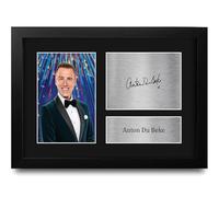 HWC Trading Anton Du Beke Strictly Come Dancing Judge Gifts Printed Signed Autograph Picture for TV Show Fans - A4 Framed