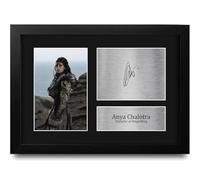 HWC Trading Anya Chalotra The Witcher Yennefer of Vengerberg Gifts Printed Signed Autograph Picture for TV Show Fans - A4 Framed