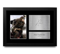 HWC Trading Anya Taylor-Joy Mad Max Furiosa Gifts Printed Signed Autograph Picture for Movie Memorabilia Fans - A4 Framed