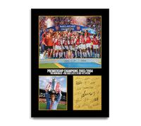 HWC Trading Arsenal The Invincibles Premiership Champions 2003-2004 Gifts Printed Signed Autograph Picture for Football Fans and Supporters - A4 Print Only