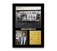 HWC Trading Aston Villa European Cup Winners 1982 Gifts Printed Signed Autograph Picture for Football Fans and Supporters - A4 Print Only
