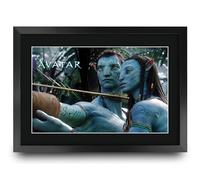 HWC Trading Avatar Scene 2 Gifts Printed Signed Autograph Picture for Movie Memorabilia Fans - A3 Framed