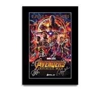 HWC Trading Avengers Infinity War Gifts Printed Poster Signed Autograph Picture for Movie Memorabilia Fans (ID-002822) - A4 Print Only