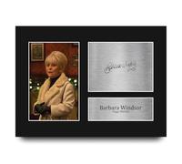 HWC Trading Barbara Windsor Eastenders Peggy Mitchell Gifts Printed Signed Autograph Picture for TV Show Fans - A4