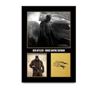 HWC Trading Ben Affleck Batman V Superman Bruce Wayne Gifts Printed Signed Autograph Picture for Movie Memorabilia Fans - A4 Print Only (ID-005840)