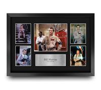 HWC Trading Bill Murray Ghostbusters Gifts Printed Signed Autograph Picture Display for Movie Memorabilia Fans - A3 Framed