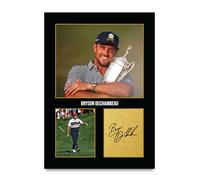 HWC Trading Bryson DeChambeau Gifts Printed Signed Autograph Picture for Golf Memorabilia Fans - A4 Print Only (ID-009099)