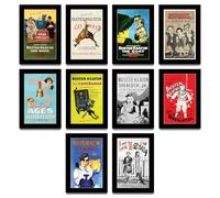 HWC Trading Buster Keaton Collection Gifts Printed Poster Set Signed Autograph Picture for Movie Memorabilia Fans (ID-004222) - A4 Print Only