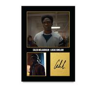 HWC Trading Caleb McLaughlin Stranger Things Lucas Sinclair Gifts Printed Signed Autograph Picture for TV Show Fans - A4 Print Only (ID-005154)