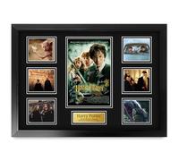 HWC Trading Chamber of Secrets Harry Potter Daniel Radcliffe Gifts Printed Poster Signed Autograph Picture for Movie Memorabilia Fans - A2 Framed