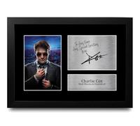 HWC Trading Charlie Cox Personalised Gift - Signed Autograph Picture, Framed A4 TV Memorabilia with Custom Name Message for Birthday Christmas Wedding