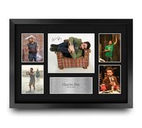 HWC Trading Charlie Day It's Always Sunny in philadelphia Gifts Printed Signed Autograph Presentation Photo Montage Display for TV Show Fans - A3 Framed