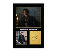 HWC Trading Charlie Heaton Stranger Things Jonathan Byers Gifts Printed Signed Autograph Picture for TV Show Fans - A4 Print Only (ID-005158)