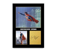 HWC Trading Christopher Reeve Clark Kent Superman Superman - Clark Kent Gifts Printed Signed Autograph Picture for Movie Memorabilia Fans - A4 Print Only (ID-005851)