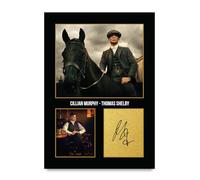 HWC Trading Cillian Murphy Peaky Blinders Thomas Shelby Gifts Printed Signed Autograph Picture for TV Show Fans - A4 Print Only (ID-005353)