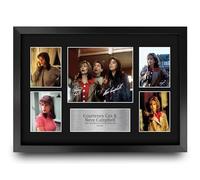 HWC Trading Courteney Cox Scream Gifts Printed Signed Autograph Picture Display for Movie Memorabilia Fans - A3 Framed