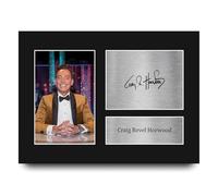 HWC Trading Craig Revel Horwood Strictly Come Dancing Judge Gifts Printed Signed Autograph Picture for TV Show Fans - A4