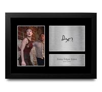 HWC Trading Daisy Edgar-Jones Twisters Gifts Printed Signed Autograph Picture for Movie Memorabilia Fans - A4 Framed