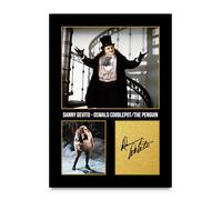 HWC Trading Danny DeVito Batman Returns Oswald Cobblepot-The Penguin Gifts Printed Signed Autograph Picture for Movie Memorabilia Fans - A4 Print Only (ID-006321)