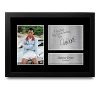 HWC Trading Danny Dyer Personalised Gift - Signed Autograph Picture, Framed A4 Film Memorabilia with Custom Name Message for Birthday Christmas Wedding