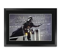 HWC Trading Darth Vader Star Wars Dave Prowse & James Earl Jones Gifts Printed Signed Autograph Picture for Movie Memorabilia Fans - A3 Framed (ID-006174)