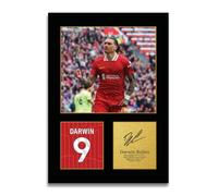 HWC Trading Darwin Nunez Gifts Printed Signed Autograph Picture for Football Fans and Supporters (ID-004983) - A4 Print Only