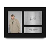 HWC Trading David Neilson Coronation Street Roy Cropper Gifts Printed Signed Autograph Picture for TV Show Fans - A4