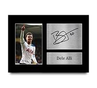 HWC Trading Dele Alli Signed A4 Printed Autograph Tottenham Hotspur Print Photo Picture Display - Great Gift Idea