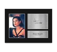 HWC Trading Demi Moore Indecent Proposal Diana Murphy Gifts Printed Signed Autograph Picture for Movie Memorabilia Fans - A4 (ID-011872)