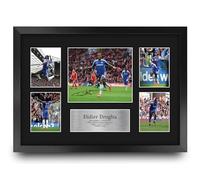 HWC Trading Didier Drogba Gifts Printed Signed Autograph Picture for Football Fans and Supporters - A3 Framed