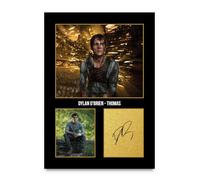 HWC Trading Dylan O'Brien The Maze Runner Brien Thomas Gifts Printed Signed Autograph Picture for Movie Memorabilia Fans - A4 Print Only (ID-006328)