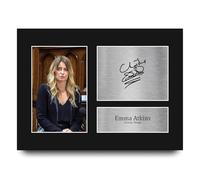 HWC Trading Emma Atkins Emmerdale Charity Dingle Gifts Printed Signed Autograph Picture for TV Show Fans - A4