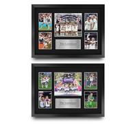 HWC Trading England Womans Euro 22 & 25 Collection Printed Memorabilia Signed Autograph Photograph Display for Womens Football Fans and Supporters - A3 Framed