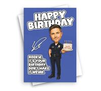 HWC Trading Eric Winter Birthday Card, Greeting Card for Fans, Him, Her, Kids, Blank Inside with Envelope, A5 (ID-017112)