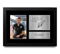 HWC Trading Eric Winter Personalised Gift - Signed Autograph Picture, Framed A4 TV Memorabilia with Custom Name Message for Birthday Christmas Wedding