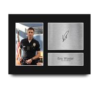 HWC Trading Eric Winter The Rookie Tim Bradford Gifts Printed Signed Autograph Picture for TV Show Fans - A4