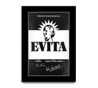 HWC Trading Evita (Musical) Gifts Printed Signed Autograph Picture for Musical Memorabilia Fans (ID-003079) - A4 Print Only
