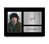 HWC Trading Finn Wolfhard Strange Hawkins Thing Mike Wheeler Gifts Printed Signed Autograph Picture for TV Show Fans - A4