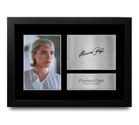 HWC Trading Florence Pugh Dune Gifts Printed Signed Autograph Picture for Movie Memorabilia Fans - A4 Framed