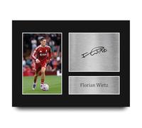 HWC Trading Florian Wirtz Liverpool Gifts Printed Signed Autograph Picture for Football Fans and Supporters - A4