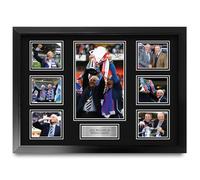 HWC Trading FR A2 Ally McCoist & Walter Smith Rangers Printed Memorabilia Signed Autograph Photograph Display for Football Fans and Supporters - A2 Framed