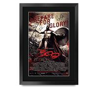 HWC Trading FR A3 300 Gerard Butler Gifts Printed Poster Signed Autograph Picture for Movie Memorabilia Fans - A3 Framed