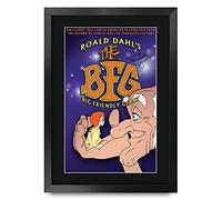 HWC Trading FR A3 BFG 1989 David Jason Gifts Printed Poster Signed Autograph Picture for Movie Memorabilia Fans - A3 Framed