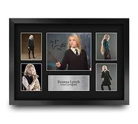 HWC Trading FR A3 Evanna Lynch Harry Potter Luna Lovegood Gifts Printed Signed Autograph Picture Display for Movie Memorabilia Fans - A3 Framed