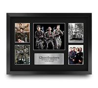 HWC Trading FR A3 Ghostbusters Gifts Printed Signed Autograph Presentation Display Montage for Movie Memorabilia Fans - A3 Framed